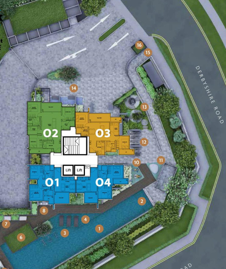 Fyve Derbyshire Site Plan